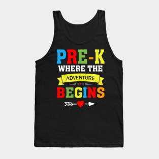 Pre-k Adventure Tank Top